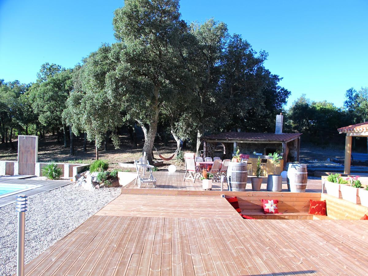 Mas La Marchette Bed and Breakfast Céret Exterior foto